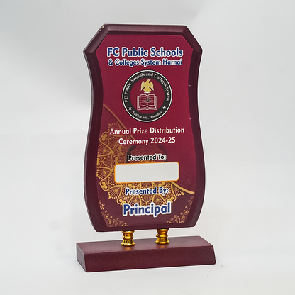 Wooden School Shield Set