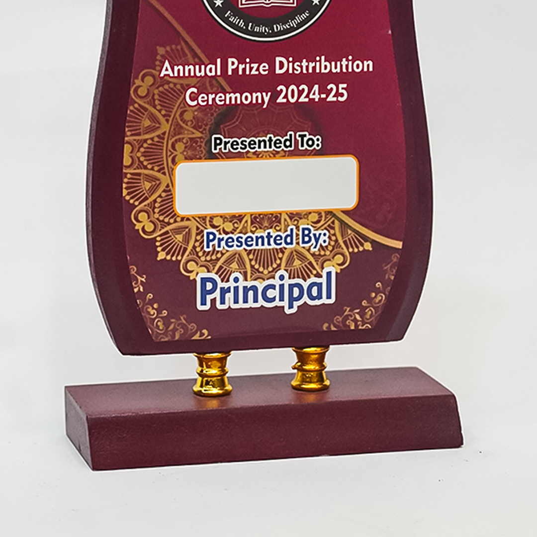 Wooden School Shield Set