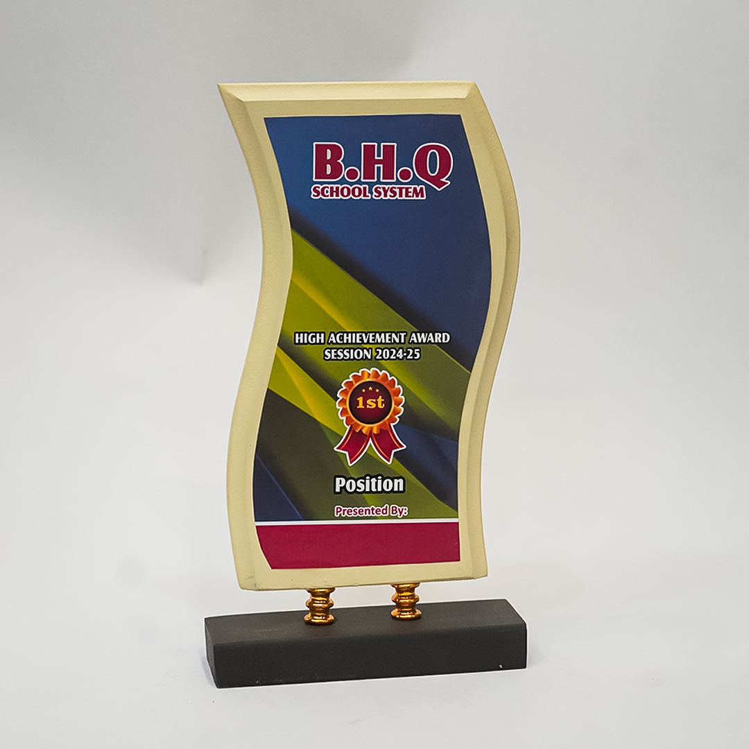 Wooden School Shield Set