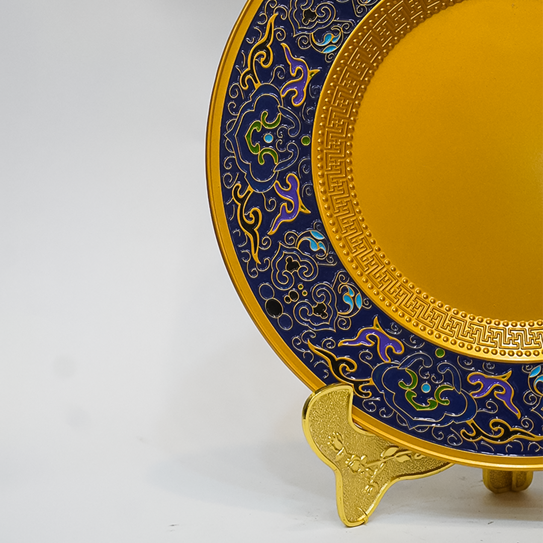 China Metal Plate With Metal Sand With Box