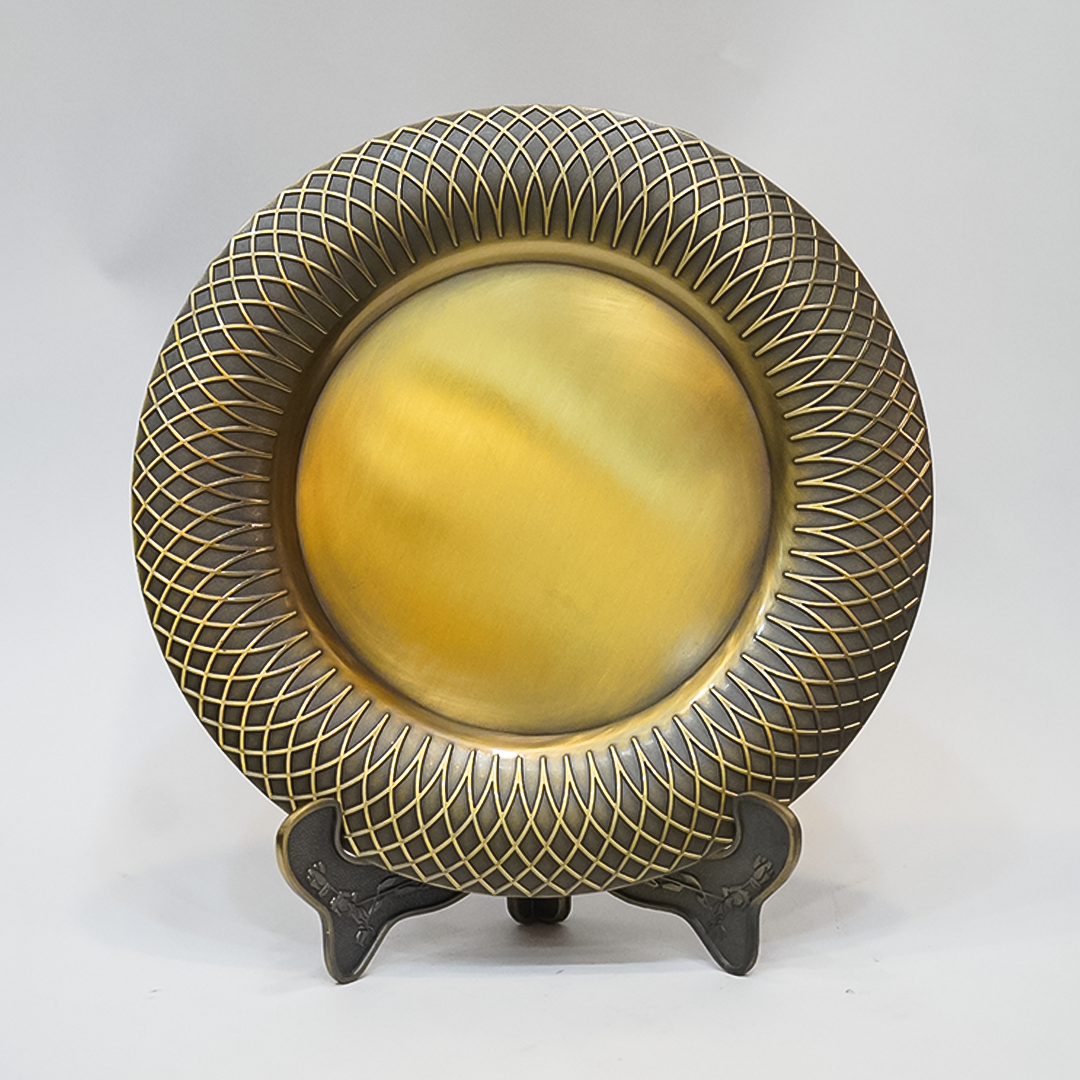 China Metal Plate Wth Metal Sand With Box
