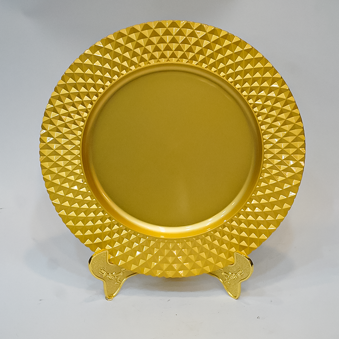 China Metal Plate With Metal Stand With Box