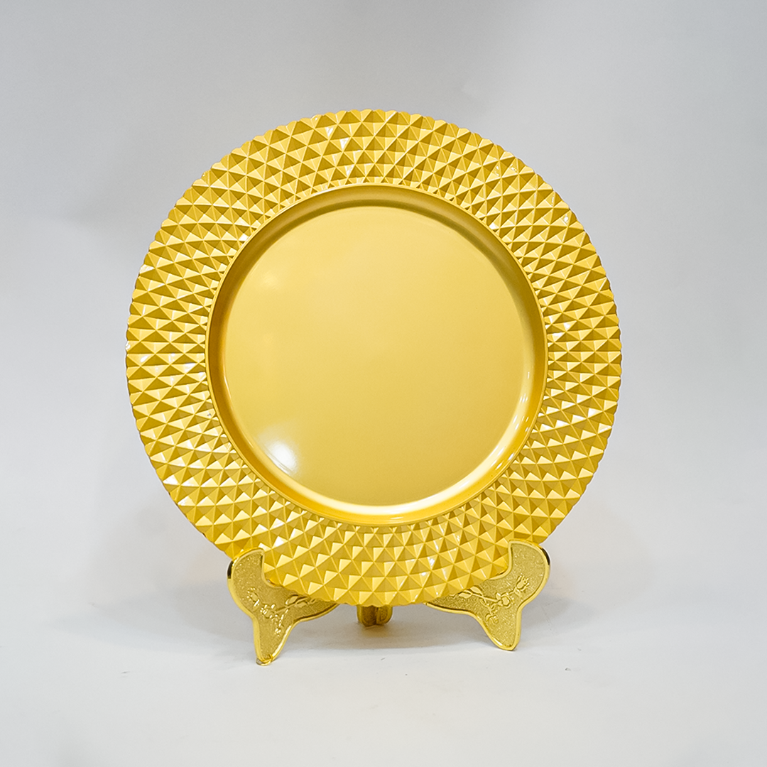 China Metal Plate With Metal Stand With Box