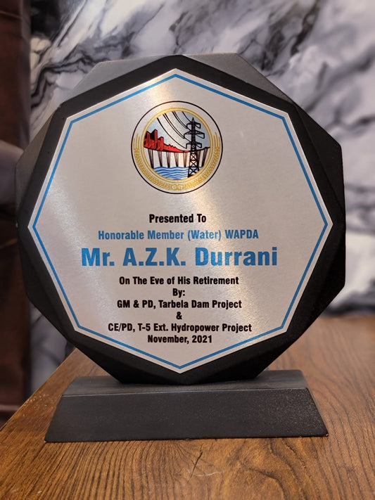 Diamond Shield Wood with Box